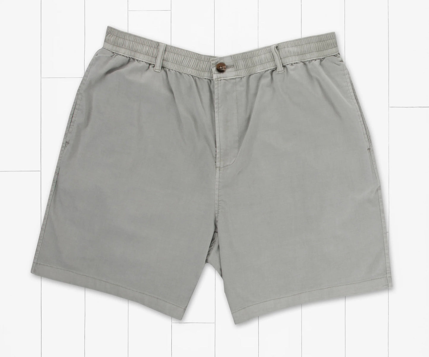 Lanier Stretch Relaxed Short by Southern Marsh - Light Gray