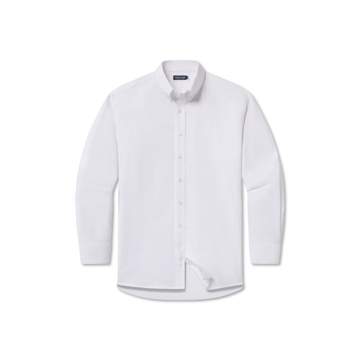 Southern Marsh Classic Oxford Dress Shirt - White