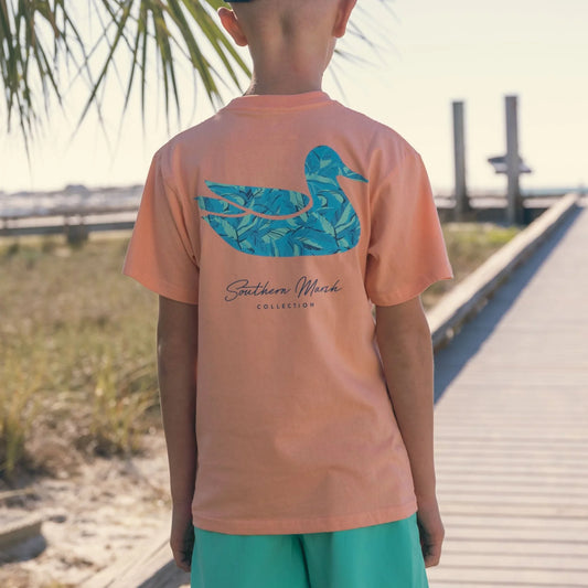 Youth Duck Originals Short Sleeve Tee by Southern Marsh - Bayside