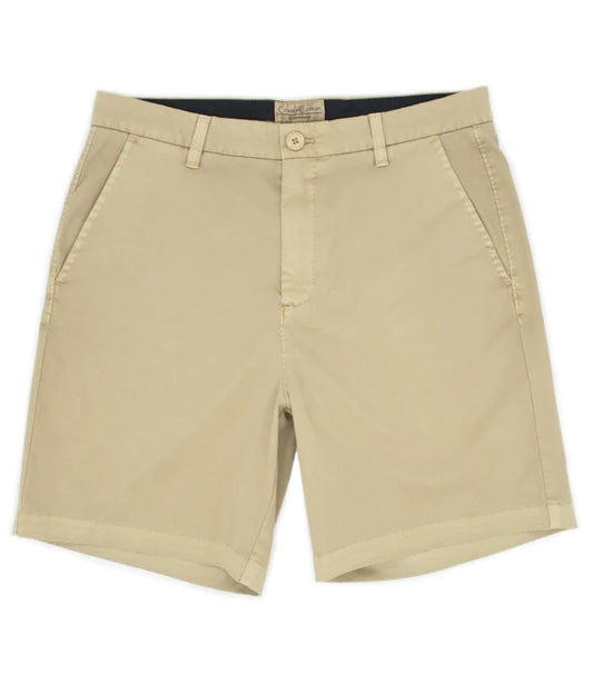 Coastal Cotton Performance Short - Sandstone