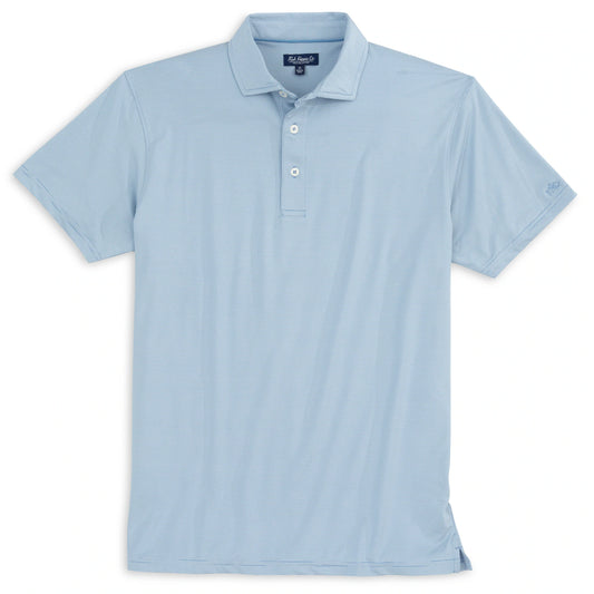 Fish Hippie Runnel Performance Polo - Mystic Blue