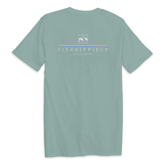 Fish Hippie Tandem Short Sleeve Tee - Surf